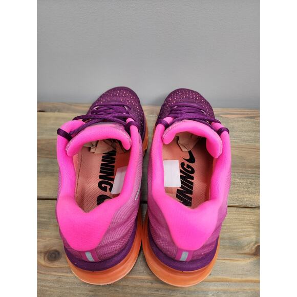Nike Air Max 2017 Shoes Womens Size 11 Purple Pink Orange Running 849560-502 - Picture 7 of 14